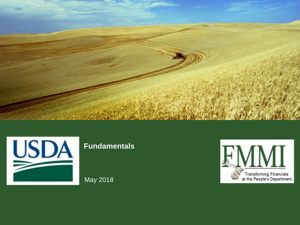 Federal Financial Assistance Update May 2018 - slide 4 of 41