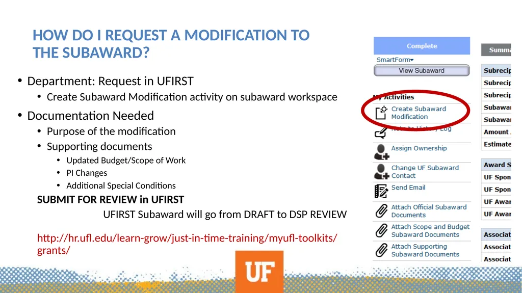 Subawards-A Primer What this is not… Outgoing - slide 19 of 35