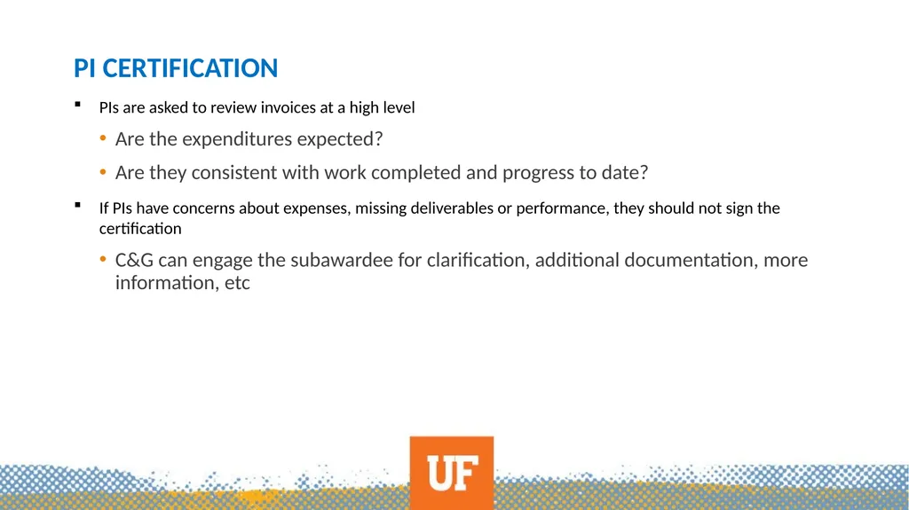 Subawards-A Primer What this is not… Outgoing - slide 27 of 35