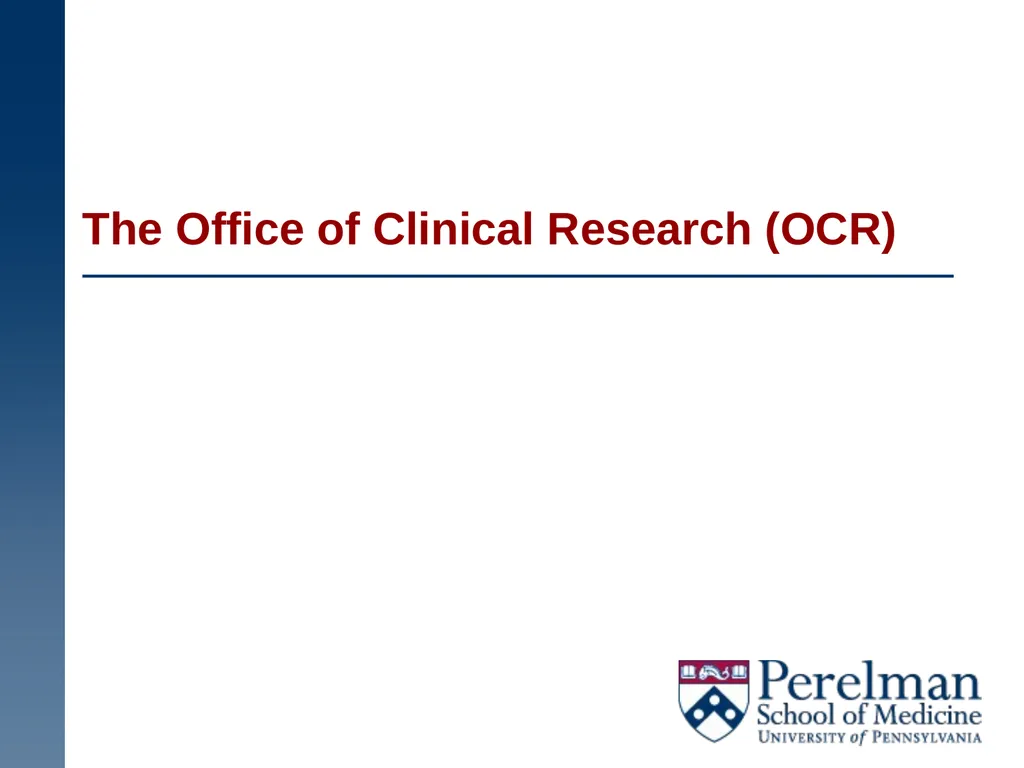 Infrastructural Support – Enabling CTS The Office - slide 2 of 6