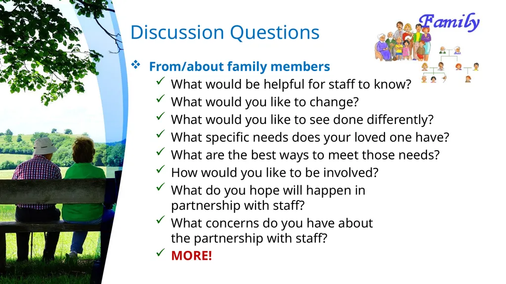 Family-Staff Partnerships: First Steps - slide 9 of 20