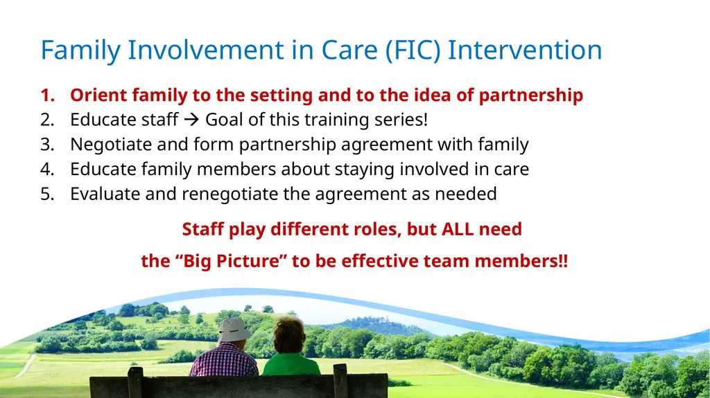 Family-Staff Partnerships: First Steps - slide 3 of 20