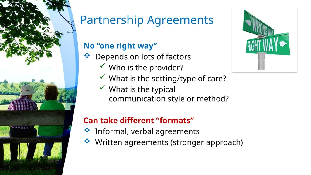 Family-Staff Partnerships: First Steps - slide 14 of 20