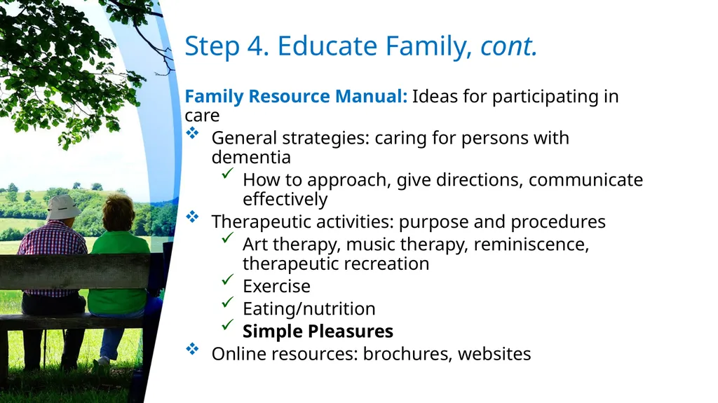 Family-Staff Partnerships: First Steps - slide 18 of 20