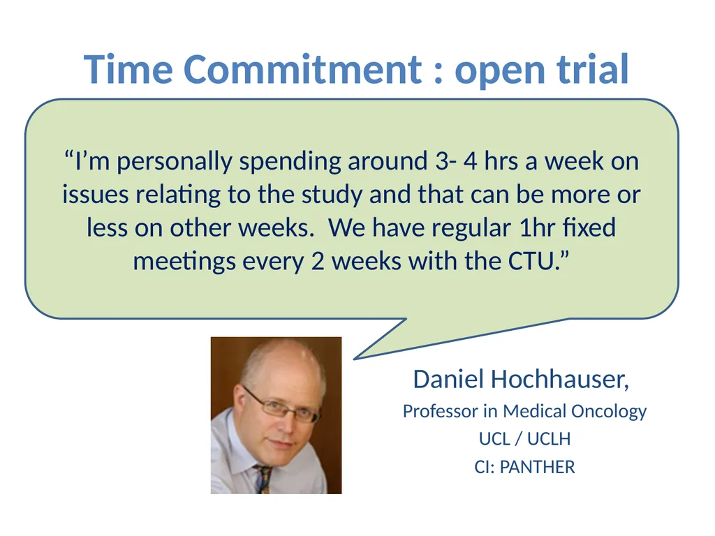Partnering with a Clinical Trial Unit: Key to a - slide 43 of 48