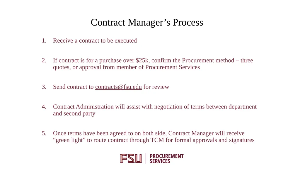 Contract Administration Policy 4-OP-D-4: Contract - slide 5 of 16