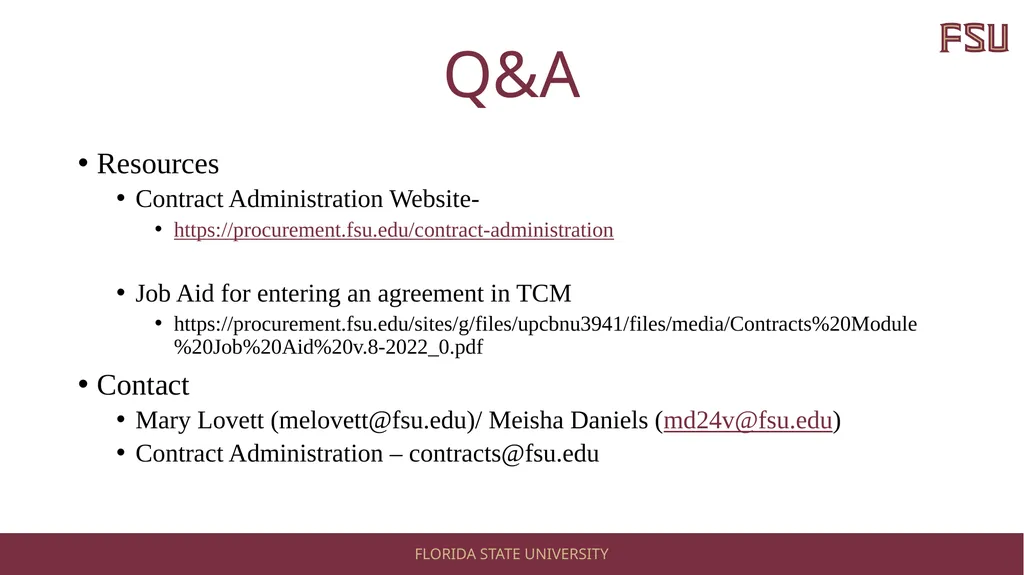 Contract Administration Policy 4-OP-D-4: Contract - slide 16 of 16