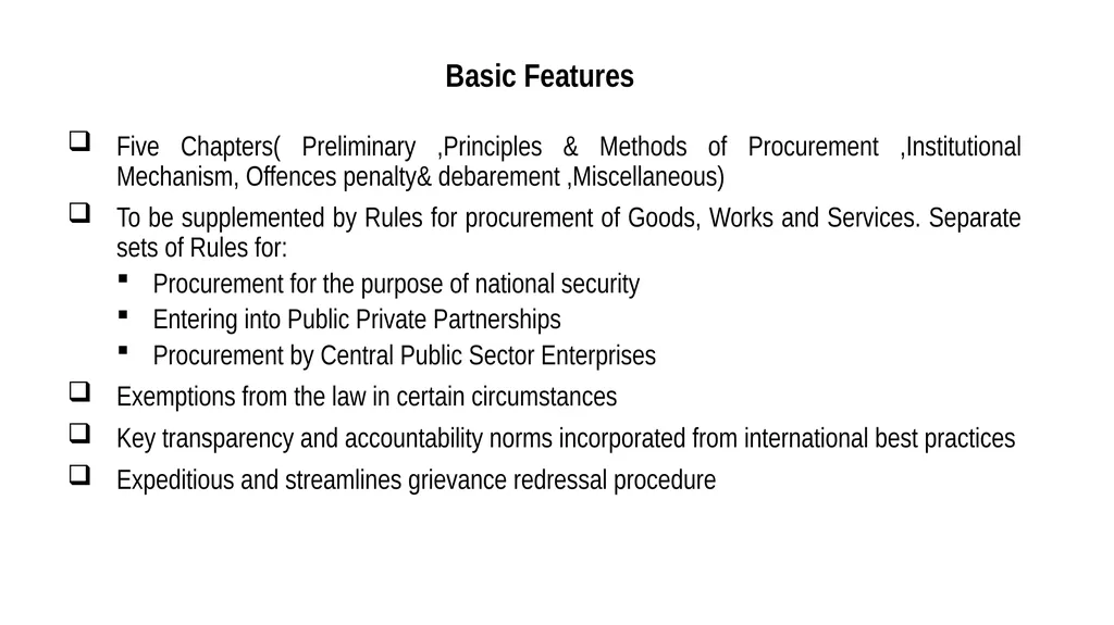 PUBLIC PROCUREMENT PROCESSES by Rakesh Jain Deputy - slide 12 of 21