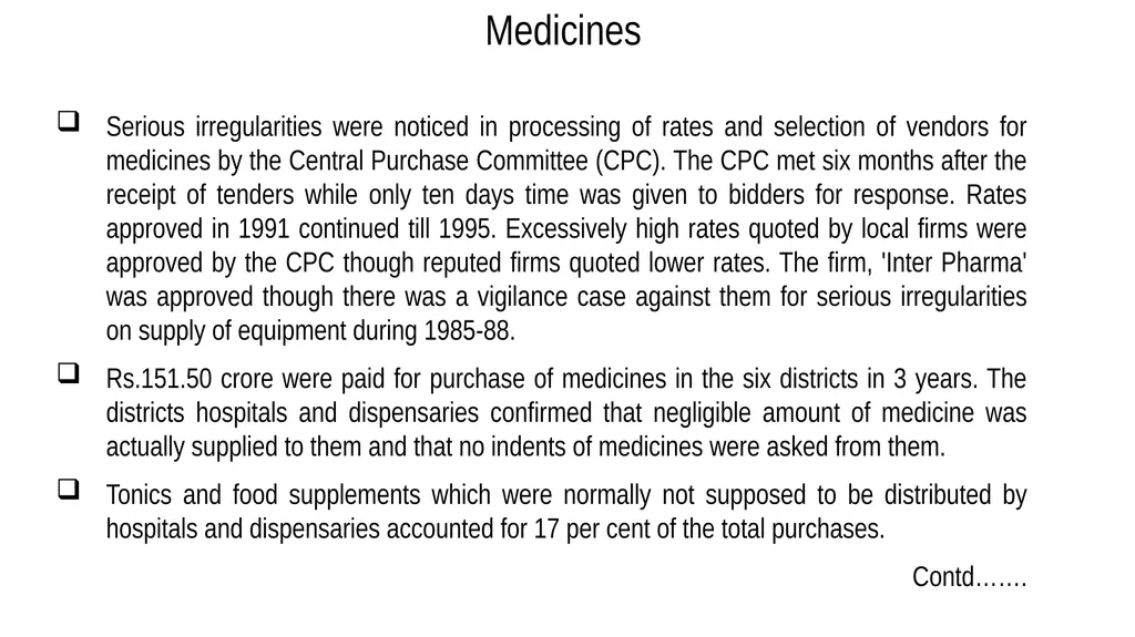 PUBLIC PROCUREMENT PROCESSES by Rakesh Jain Deputy - slide 15 of 21