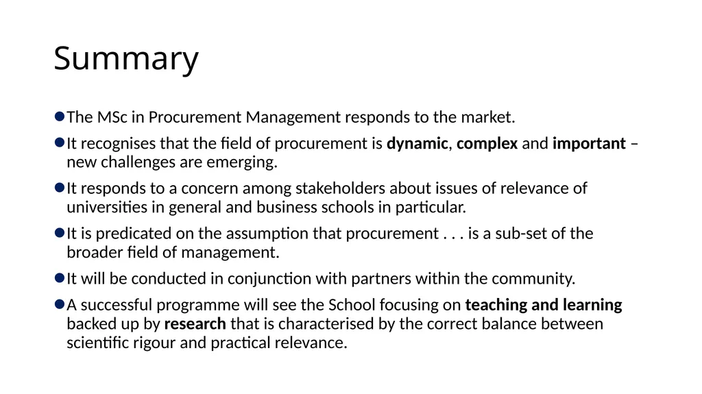 Professionalization of Public Procurement The Role - slide 12 of 12
