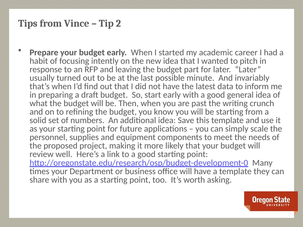The OSU Research Office Supporting Faculty Success - slide 15 of 20