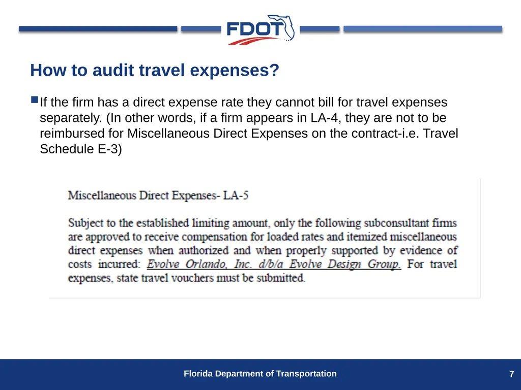 Invoice Training for Project Managers Presented by - slide 7 of 16