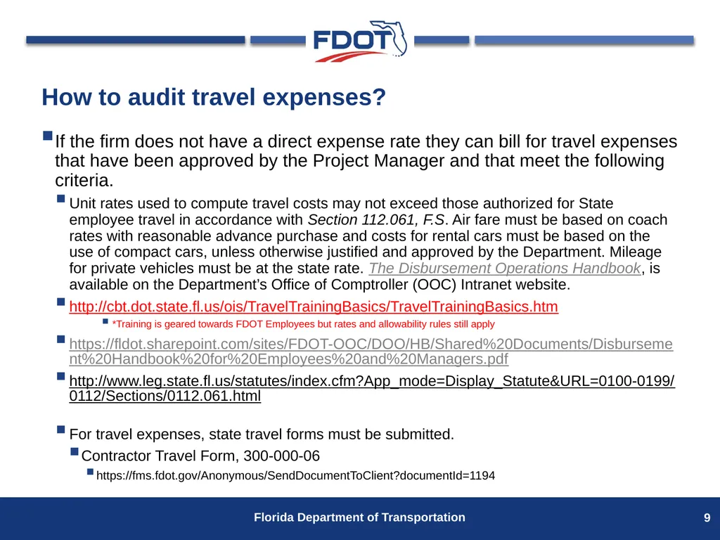 Invoice Training for Project Managers Presented by - slide 9 of 16