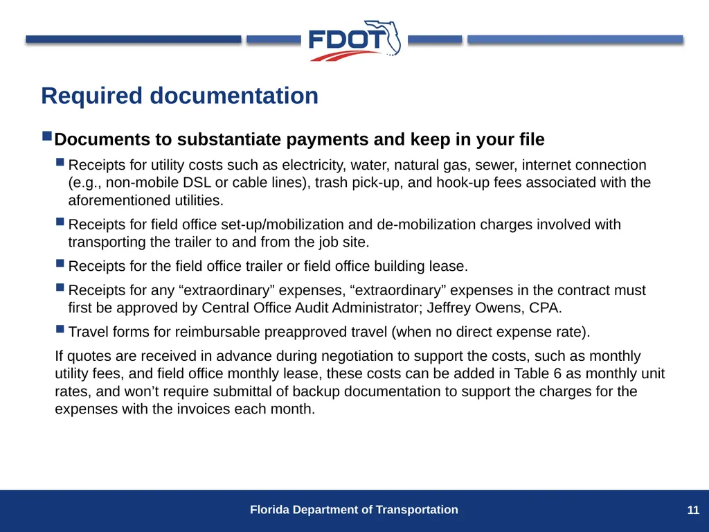 Invoice Training for Project Managers Presented by - slide 11 of 16