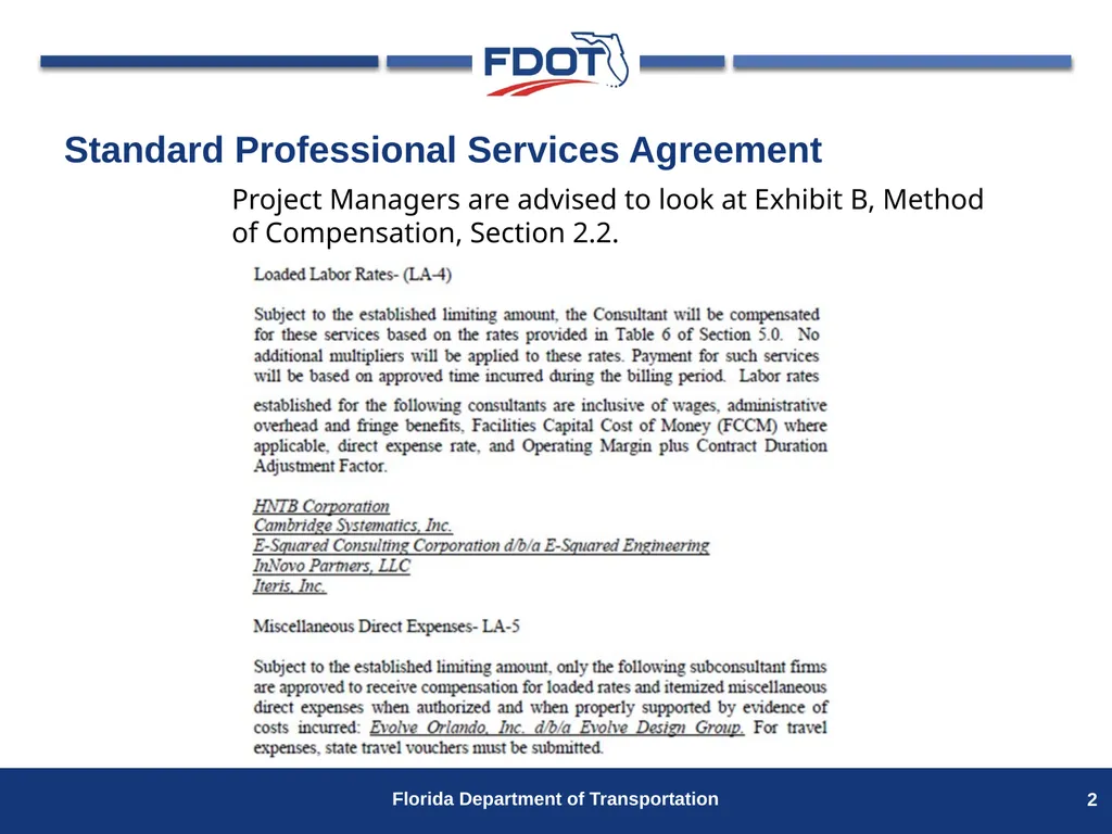 Invoice Training for Project Managers Presented by - slide 2 of 16