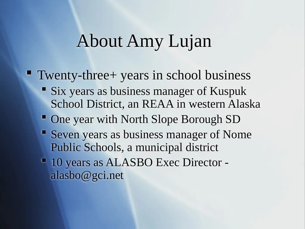 School Finance Basics Presented for the Alaska - slide 3 of 13