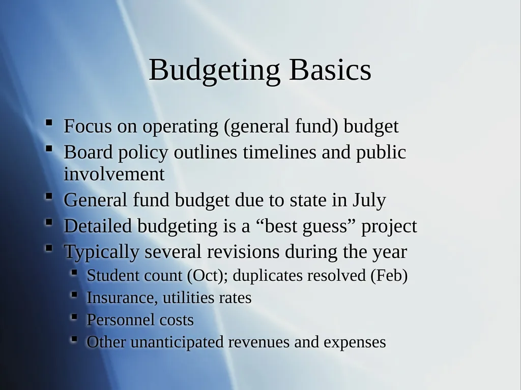 School Finance Basics Presented for the Alaska - slide 12 of 13