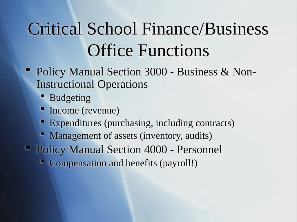 School Finance Basics Presented for the Alaska - slide 5 of 13
