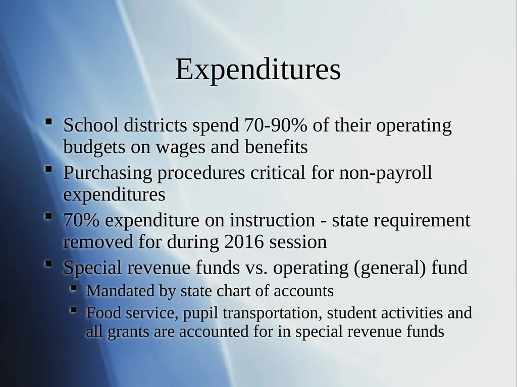 School Finance Basics Presented for the Alaska - slide 11 of 13