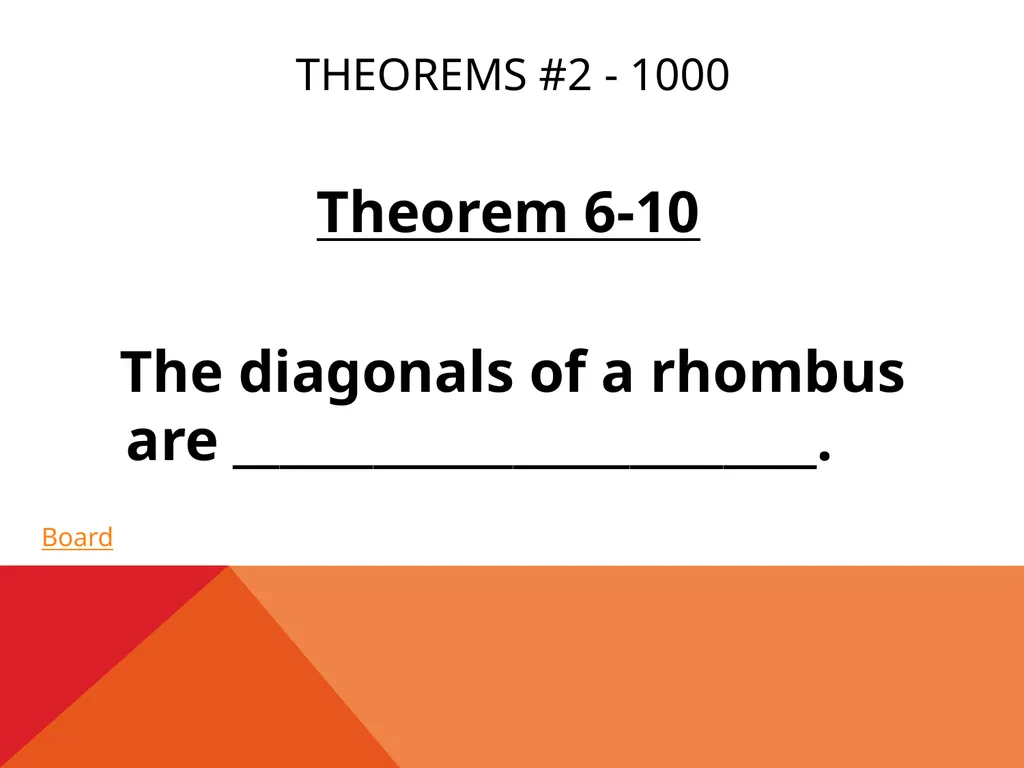 Jeopardy! Jeopardy! Final Jeopardy Theorems #1 – - slide 12 of 31