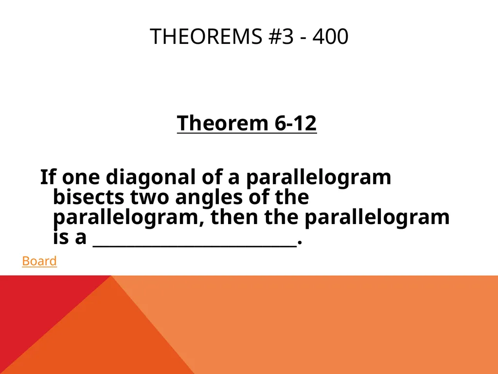 Jeopardy! Jeopardy! Final Jeopardy Theorems #1 – - slide 14 of 31