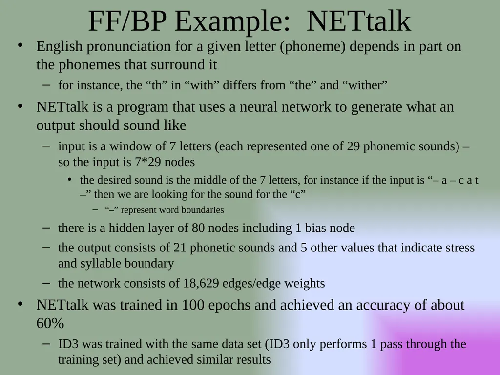 Neural Networks NNs are a study of parallel and - slide 27 of 51