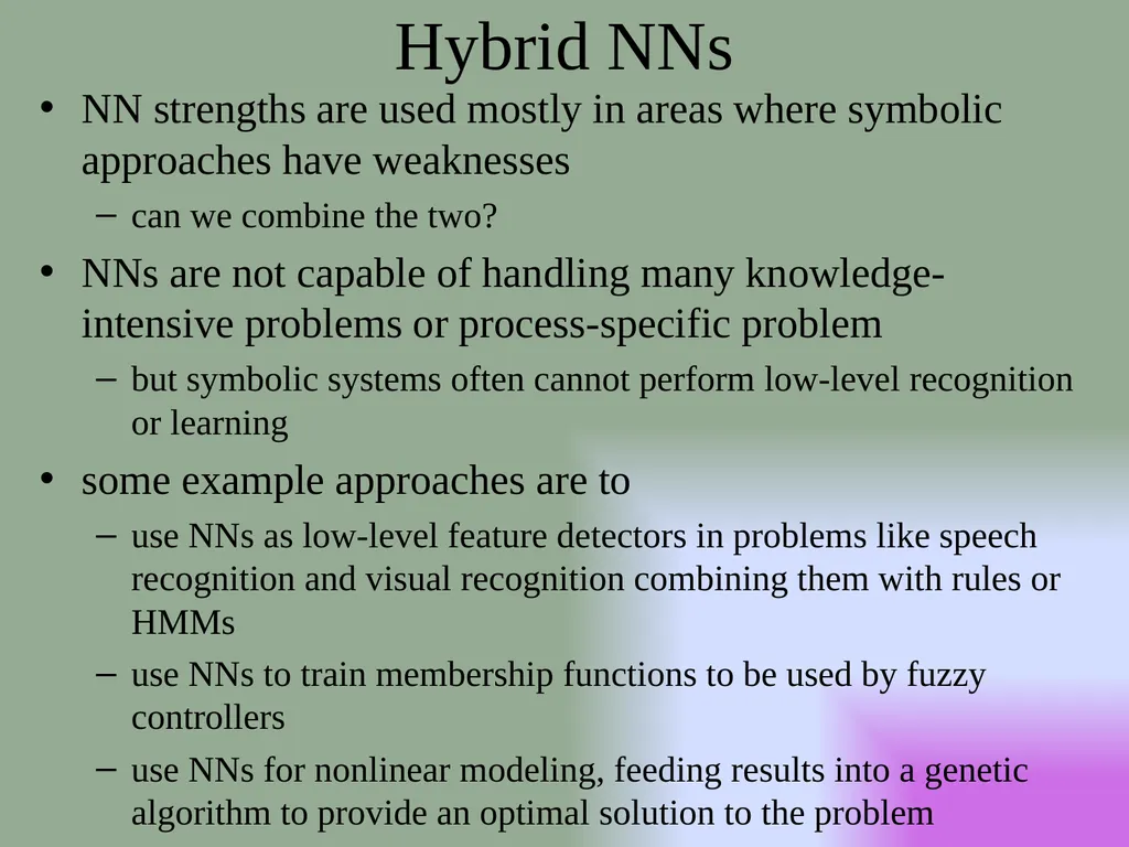 Neural Networks NNs are a study of parallel and - slide 50 of 51