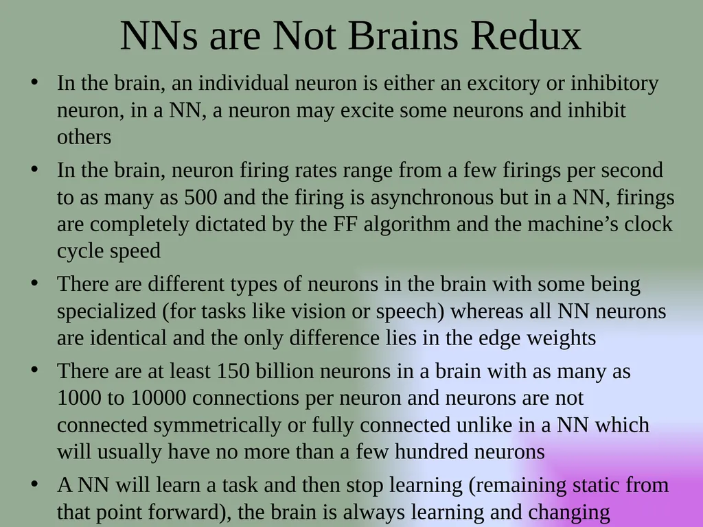 Neural Networks NNs are a study of parallel and - slide 51 of 51