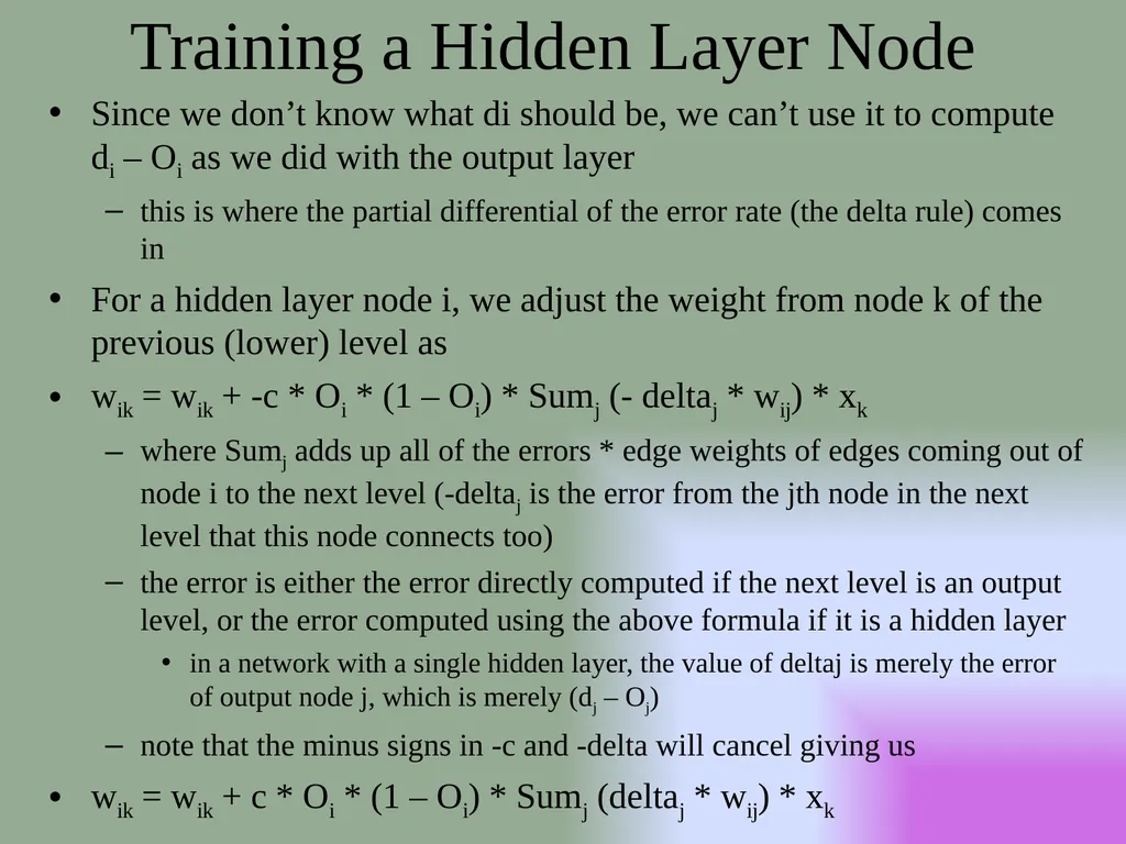 Neural Networks NNs are a study of parallel and - slide 24 of 51