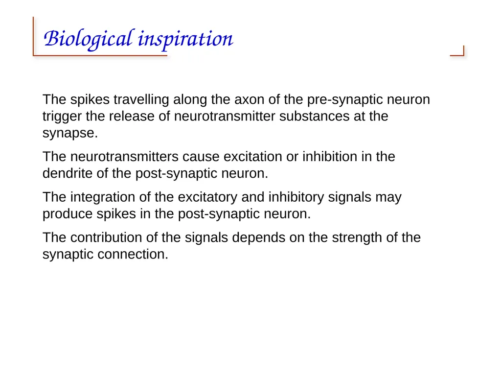 Artificial Neural Networks 1 2 Neural networks - slide 8 of 61