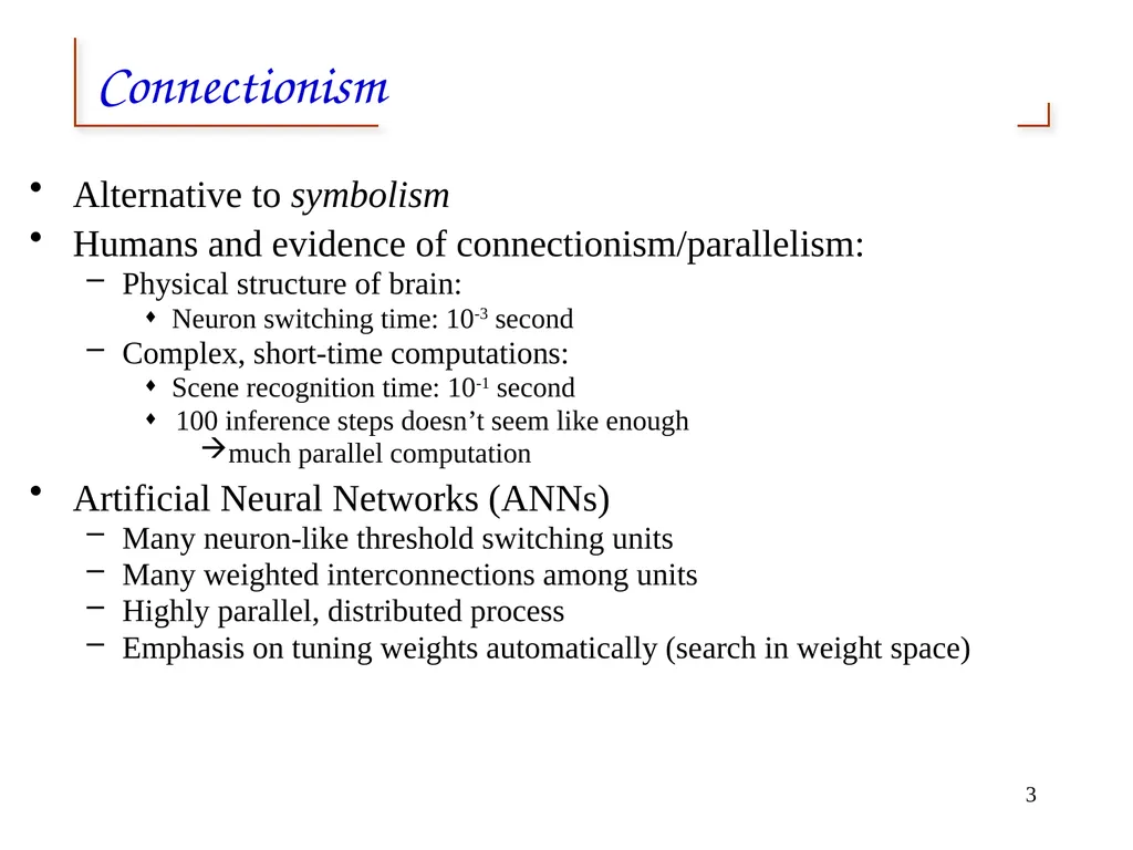 Artificial Neural Networks 1 2 Neural networks - slide 3 of 61