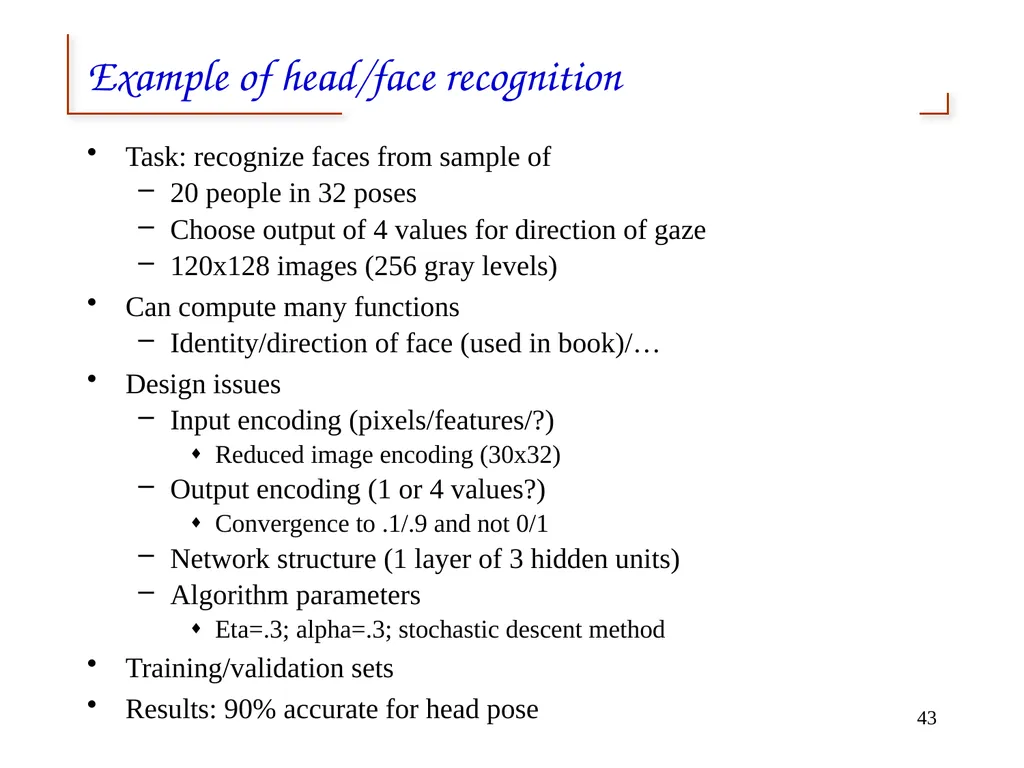 Artificial Neural Networks 1 2 Neural networks - slide 43 of 61