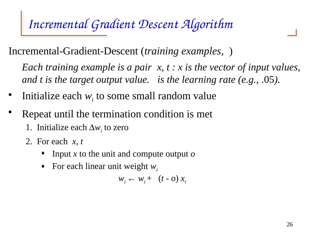 Artificial Neural Networks 1 2 Neural networks - slide 26 of 61