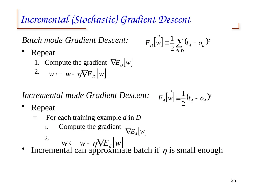 Artificial Neural Networks 1 2 Neural networks - slide 25 of 61