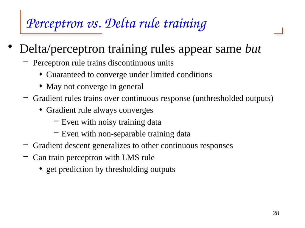 Artificial Neural Networks 1 2 Neural networks - slide 28 of 61