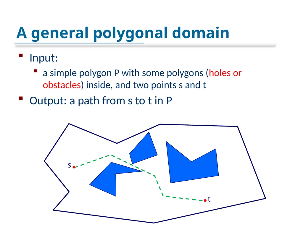 An Optimal Algorithm for Minimum-Link Rectilinear - slide 2 of 24