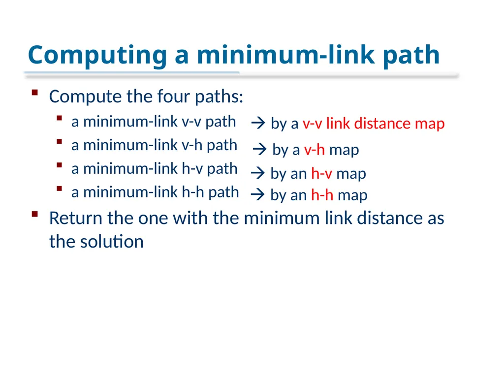 An Optimal Algorithm for Minimum-Link Rectilinear - slide 10 of 24