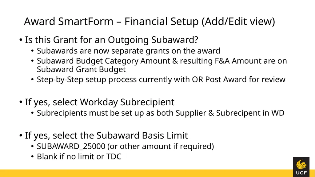 Knight Vision Huron Grants & Workday Training June - slide 14 of 30