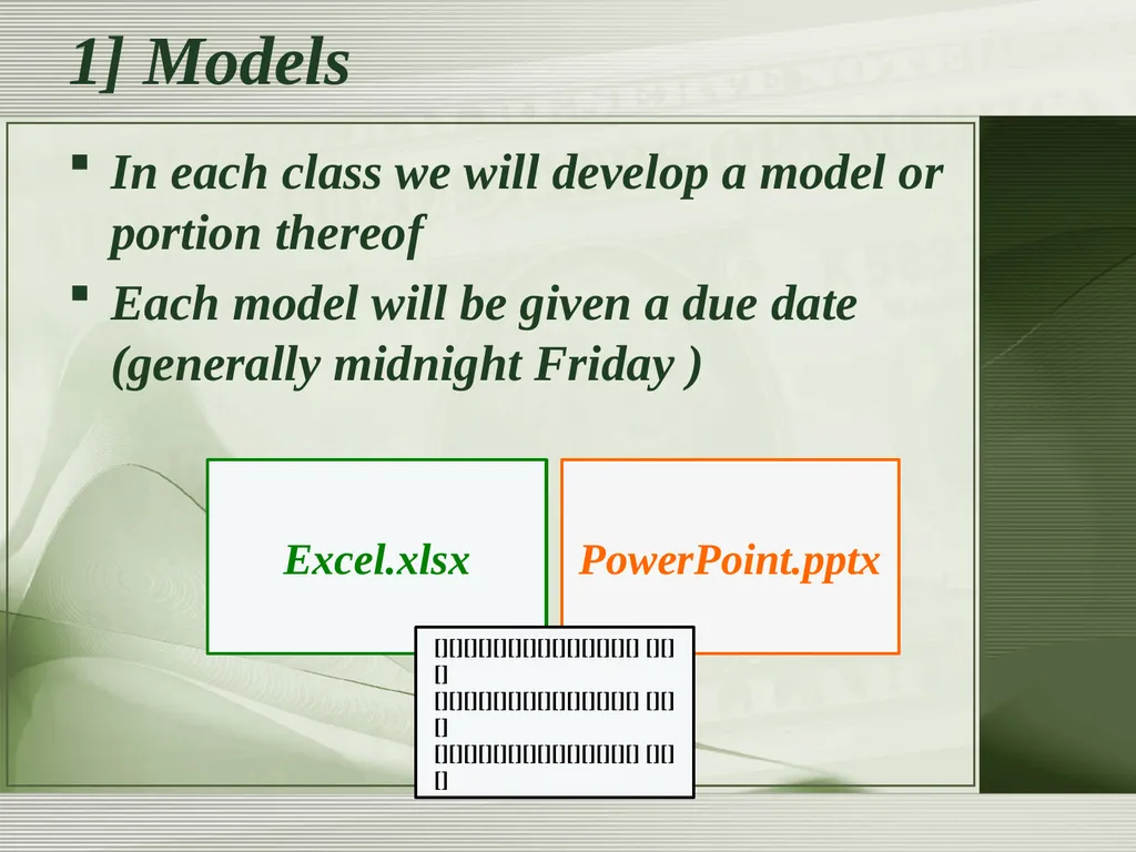 Financial Modeling Getting Started Course - slide 4 of 29