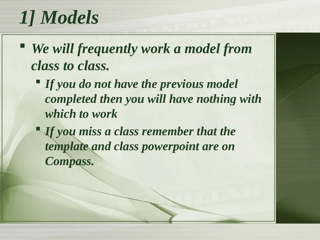 Financial Modeling Getting Started Course - slide 6 of 29