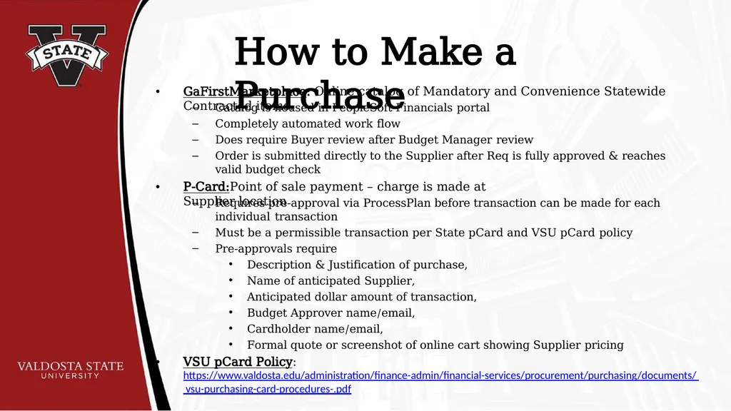PURCHASING GUIDELINES & ePROCUREMENT REQUESTOR - slide 6 of 24