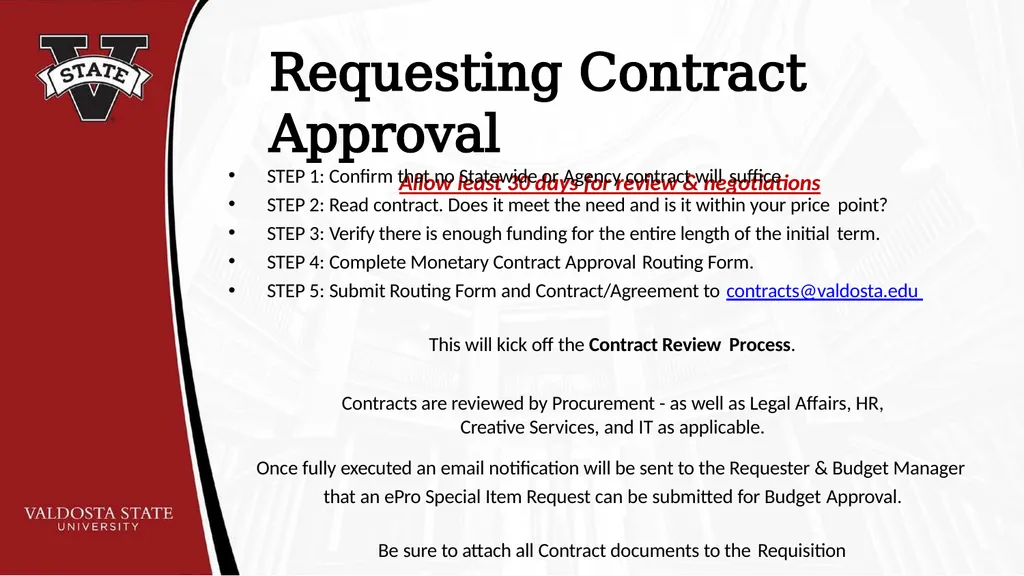 PURCHASING GUIDELINES & ePROCUREMENT REQUESTOR - slide 16 of 24
