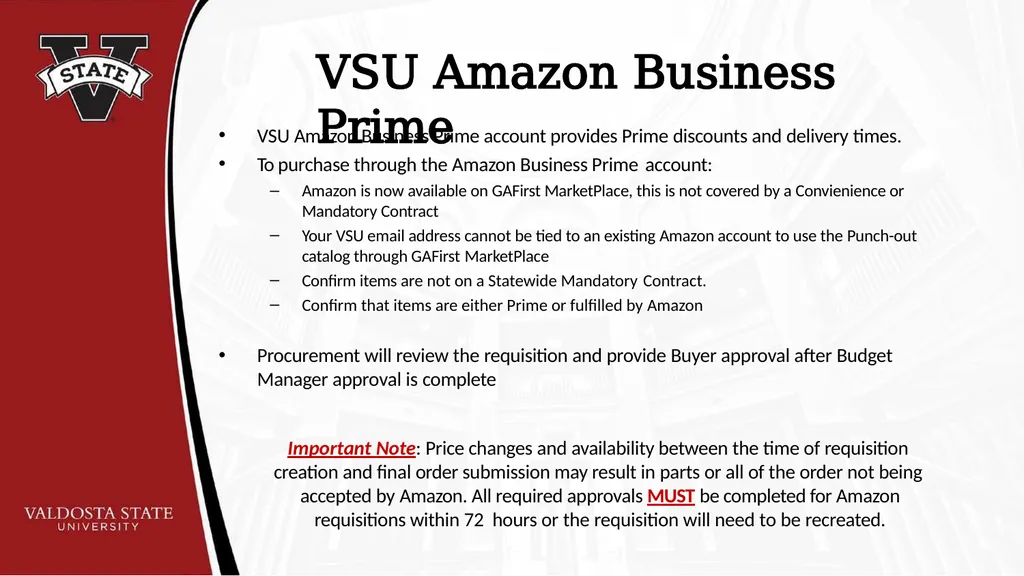 PURCHASING GUIDELINES & ePROCUREMENT REQUESTOR - slide 14 of 24