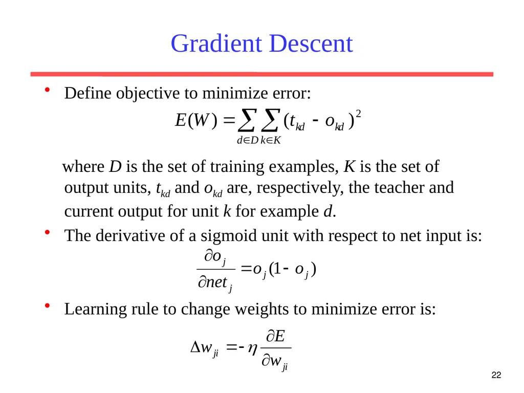 1 Neural Networks Chapter 18.7 Some material - slide 22 of 35