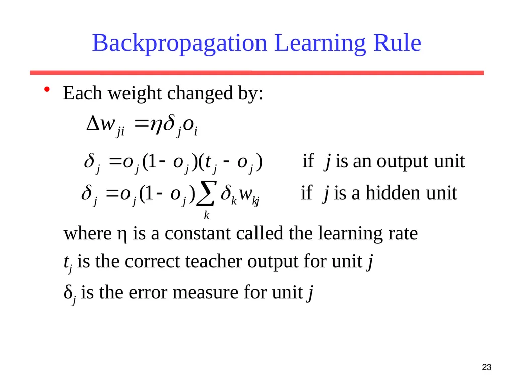 1 Neural Networks Chapter 18.7 Some material - slide 23 of 35