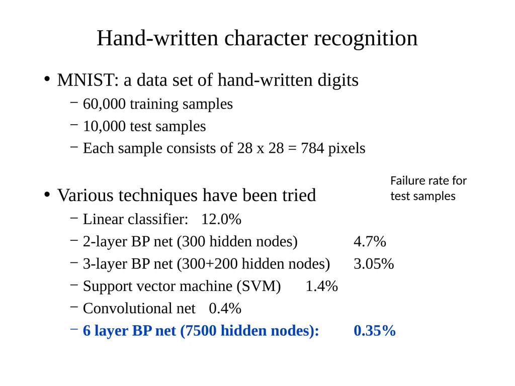 1 Neural Networks Chapter 18.7 Some material - slide 31 of 35