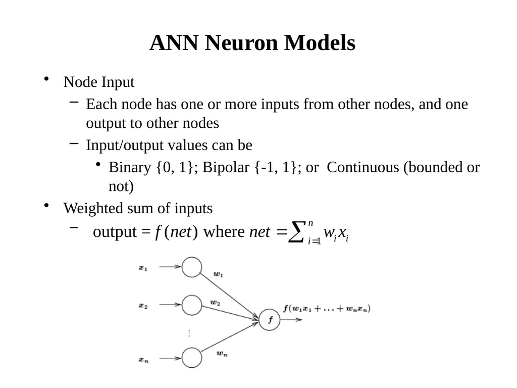 1 Neural Networks Chapter 18.7 Some material - slide 6 of 35