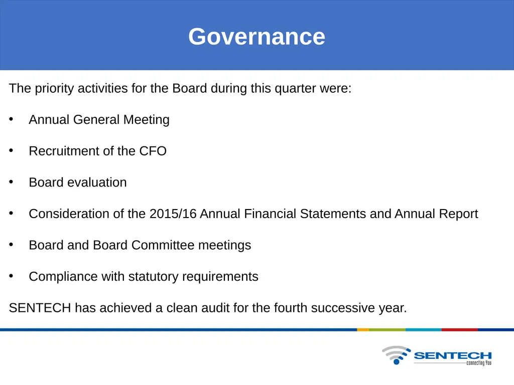QUARTER 2 BUSINESS PERFORMANCE REPORT Overview of - slide 13 of 20