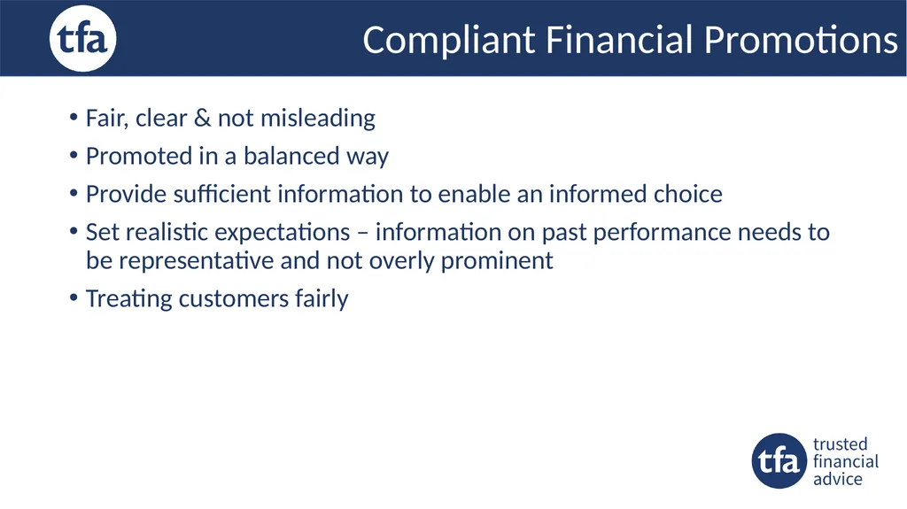 Financial Promotions & Social Media How to ensure - slide 5 of 10