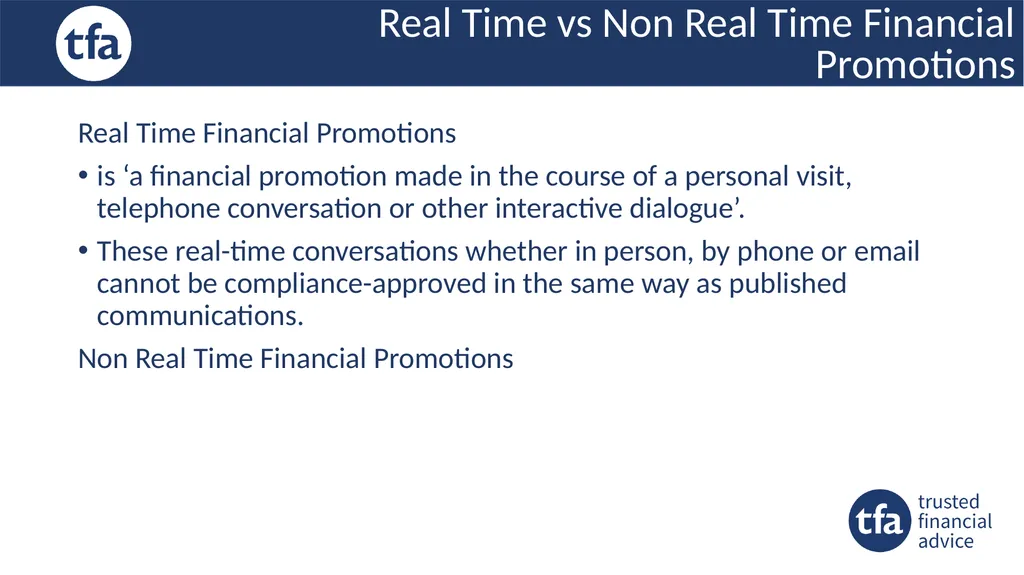 Financial Promotions & Social Media How to ensure - slide 4 of 10
